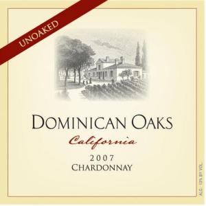 Dominican Oaks unoaked chardonnay